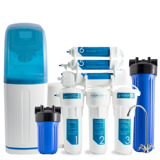 Пом'якшення води, очищення води від хлору та механічних домішок, Master Osmo 6 - organicfilter.com 1